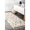 Nuloom Nieves Moroccan Diamond Tassel Area Rug 2ft 8in x 8ft GCDI01A-2808 - alternate 1